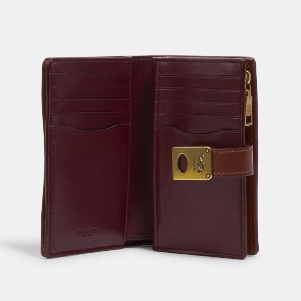 Coach Hutton Leather Wallet